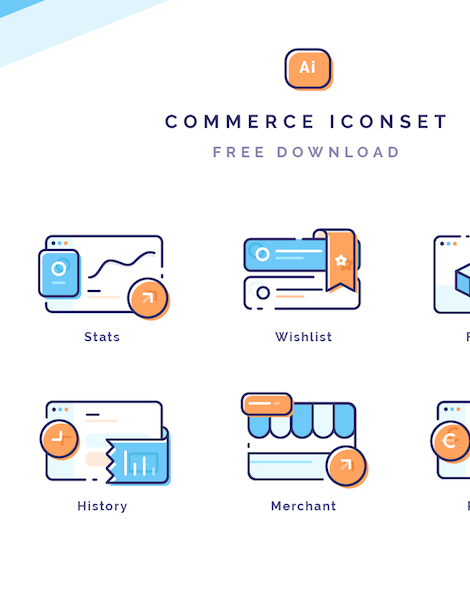Commerce Icon Set