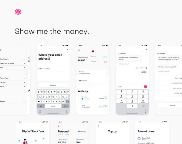 Stack UI Kit: Mobile Finance Project – iOS and Android
